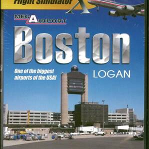 新品 Mega Airport Boston Logan (FSX/FS2004) ボストン ローガン空港 アドオンソフト