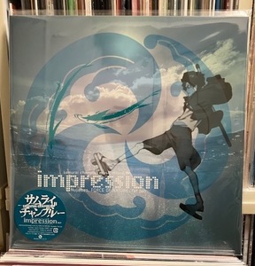 samurai champloo music record impression　限定アナログLP レコード 新品　サムライチャンプルー