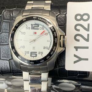 1000円スタート TOMMY HILFIGER トミー ヒルフィガー WATCH 腕時計 ウオッチ Y1228