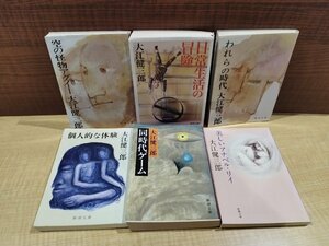 大江健三郎 6冊セット われらの時代/日常生活の冒険/空の怪物アグイー/個人的な体験/同時代ゲーム/美しいアナベル・リイ 新潮文庫【ac03l】