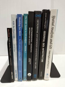 【まとめ/8冊セット】地理情報システム(GIS) 関連書籍 洋書/英語/データベース/分析/地理学【ac04l】