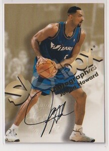 1998-99 Skybox Premium Juwan Howard Autograph card