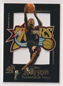 1998-99 Skybox E-X Century Allen Iverson Generation E-X card