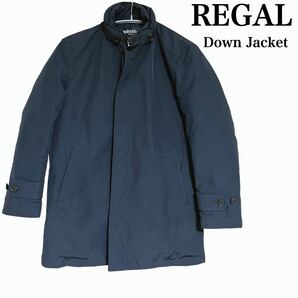 状態良 REGAL リーガル スタンドカラー ダウンコート ジャケット ビジネス メンズ S