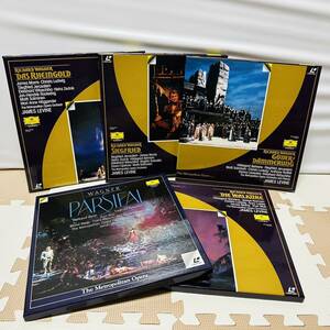 #LD laser disk #5 pieces set opera RICHARD WAGNER /wa-gna-../POLG# used 