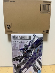 [開封済・美品] METAL BUILD ベルトーチカ・チルドレン Hi-νガンダム & [未開封] ハイパー・メガ・バズーカ・ランチャー オプションセット