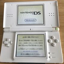 【動作確認済み】Nintendo DS Lite 任天堂 ニンテンドーDS Lite クリスタルホワイト_画像3