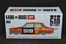 KAIDO★HOUSE MINI GT 004 Datsun 510 Pro Street SK510 Orange KHMG004 街道ハウス ミニGT ダットサン BLUEBIRD ブルーバード NISSAN 日産_画像7