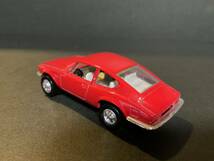 香港製　playart プレイアート　FIAT DINO フィアットディーノ　赤色②内装グレー　ホイール_画像3