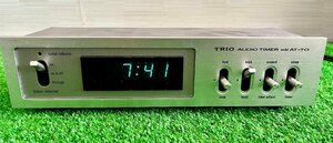 釧路店【現状品】10-65 TORIO トリオ AUDIO TIMER オーディオタイマー AT-70 通電のみ確認済