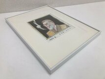 ▲二宮店▲【中古品】【真作保証】12-35 永島慎二 自画像 水彩画 1990年 春 漫画家 絵画_画像8