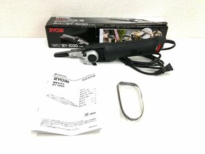 ▲二宮店▲【中古品】12-101 RYOBI リョービ 電気やすり BY-1030 研磨研削 京セラ KYOCERA 取説付き 通電/動作確認済み