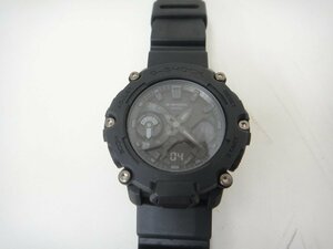 桐生店【現状品】12-149 CASIO カシオ G-SHOCK カーボンコアガード 腕時計 GA-2200BB 箱付き