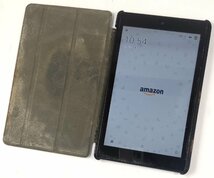 □通電確認済み 初期化済み amazon Kindle Fire タブレット L5S83A HD8 第8世代 16GB キンドルファイヤー 現状品□埼玉戸田店_画像1