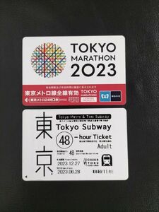 東京マラソン メトロ 記念品