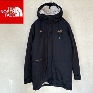 ノースフェイス 中綿 コート ジャケット メンズ m インナージャケット 取外し可 ブラック THE NORTH FACE