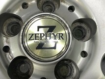 (W5E104)15×6J ZEPHYR オフセット45 5穴 PCD100 ハブ67_画像2