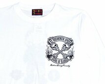 タトゥーベイビーインクジェットロングTシャツ◆Native Gang Family ホワイトXXLサイズ NGF45-651 ネイティブギャングファミリー_画像5