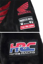 HONDA×PANDIESTA HRCフェイクファーパーカー◆PANDIESTA JAPAN ブラックLサイズ 533509 パンディエスタジャパン パンダ ホンダ_画像4