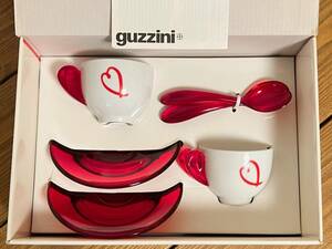 未使用 guzzini デミタスカップ ペアセット カップ&ソーサー グッチーニ 引き取り可