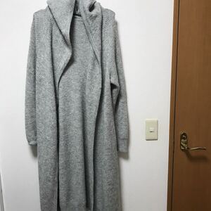 セレクトショップ購入　ニットロングカーディガン グレー　セーター　ニット