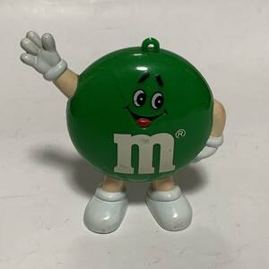 m&m's エムアンドエムズ チョコレート キャンディケース グリーン フィギュア 企業もの アメリカ 雑貨 ビンテージ