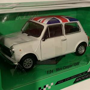 WELLY NEX Welly шея s1/24 Mini Cooper 1300 Mini Cooper Classic машина белый конечный продукт миникар модель машина Англия 