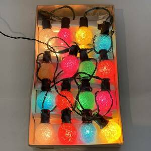 昭和　レトロ　ムードランプ　装飾電球　イルミネーション　カラフル　ライト　コンセント