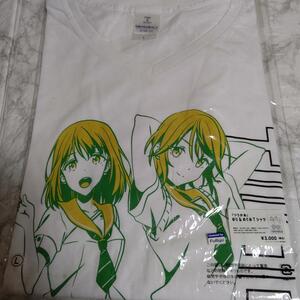 【新品】宮田ゆり＆目黒めぐみ(制服)tシャツ アニメつうかあ アニメｔシャツ Lサイズ