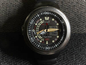 CITIZEN　シチズン プロマスター シチズン 腕時計 Eco-Drive U100-T009743 【中古/動作中】【希少】【ダイバーウォッチ】