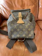 1円スタート◆綺麗目◆正規品◆LOUIS VUITTON ルイヴィトン モノグラム モンスリ GM M51135 リュック デイパック バッグ ブラウン _画像5