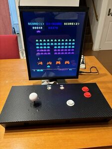 アーケード1UP　インベーダーのパーツ（そのまま遊べます）在庫ラスト１台