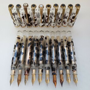 355 万年筆 10本セット ペン先 SEAL IRIDIUM PEN WARRANTED WORLD QUEEN等 レトロ ヴィンテージ 文房具 筆記具 筆記用具 筆記未確認