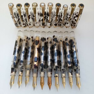 360 万年筆 10本セット ペン先 SEAL IRIDIUM PEN WARRANTED WORLD QUEEN等 レトロ ヴィンテージ 文房具 筆記具 筆記用具 筆記未確認