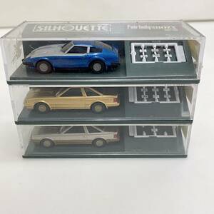 728 美品 タカラ チョロQ SILHOUETTE シルエット 1/80 SOARER 2800GT MC-03 Fairlady 280ZX MC-01 車コレクション 3個セット