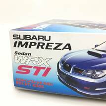 B63 未組立 FUJIMI フジミ模型 1/24 SUBARU スバル IMPERZA インプレッサ セダン WRX STi 2005 インチアップ ID-83 プラモデル 車 保管品_画像2