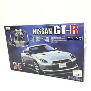 B89 未組立 FUJIMI フジミ模型 1/24 NISSAN 日産 GT-R エンジン付き インチアップ ID-131 プラモデル 車 模型 保管品