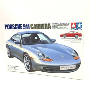 B102 未組立 TAMIYA タミヤ 1/24 PORSCHE ポルシェ 911 Carrera カレラ スポーツカーシリーズNo.196 プラモデル 車 模型 保管品