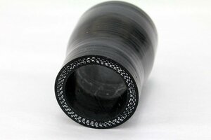 送料350円 35mm-45mm 異径ストレート 強化シリコンホース 4層 ブラック 黒 4プライ インテークホース ラジエーター ヒーター 35Φ-45Φ