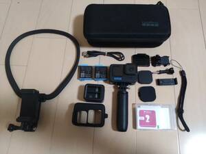 《GoPro HERO10 Black》ゴープロ アクションカメラ 付属品あり