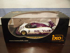 希少 iXO 1/43 ジャガー XJR 12 No.2 1990 ル・マン　J.Lammers-A.Wallace-F.Konrad　Silk Cut