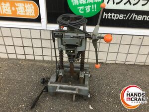 ◇【引取限定】日立 K-30A カクノミ 角ノミ最大穴あけ深さ125ｍｍ 23kg 100V【福岡インター店】【中古】