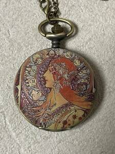 [ pocket watch myu car yellow road 10 two .] tface-g [ tag : goods, accessory, art ]AM11 1