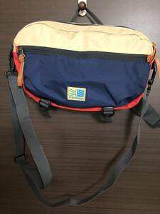 カリマー karrimor ショルダーバッグ ウエストバッグ （USED・極美品）VT hip bag R VT 2WAY 501115 赤×紺 ヒップバッグ