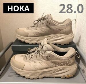 HOKA ONEONE ホカオネオネ kaha low カハ ロー GTX 28.0 ゴアテックス サンドベージュ 防水 ホカオネ トレラン 