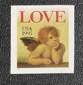  America American Christmas LOVE stamp seal type 1 kind . unused NH