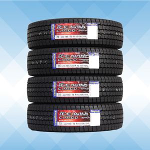 185/75R15 106/104L スタッドレスタイヤ GOODYEAR グッドイヤー アイスナビ ICE NAVI CARGO 22年製 正規品 送料無料 4本税込 \51,200より1