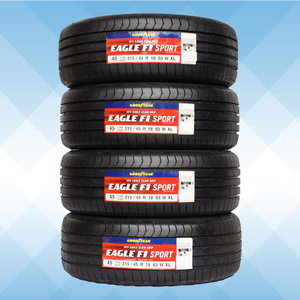 215/45R18 93W XL GOODYEAR グッドイヤー イーグル EAGLE F1 SPORT 21年製 正規品 送料無料 4本セット税込 \48,800より 1