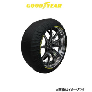 GOODYEAR グッドイヤー スノーソックス ブラック クラシックタイプ Mサイズ 18インチ、19インチ