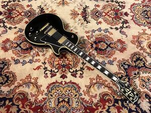 初期品 1981-1982年製 Burny Les Paul Custom 1968 Model Gibson 美品 バーニー レスポール カスタム ギブソン ヴィンテージ モデル 4.8kg 